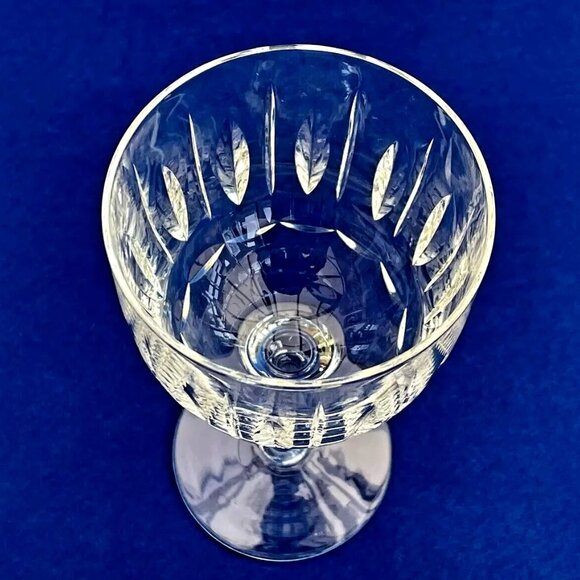 2 Stuart English Cut Crystal Port Glasses Hampshire Pattern  VTG 50-60's - Picture 6 of 6